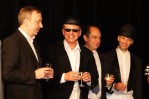 Minister Bogdan Zdrojewski z aktorami Teatru Witkacego