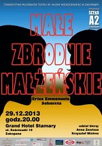  ,,Mae zbrodnie maeskie" wg Erica Emmanuela Schmitta